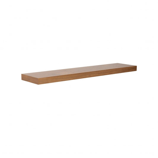 43" Walnut Brown Wooden Floating Shelf - AFS