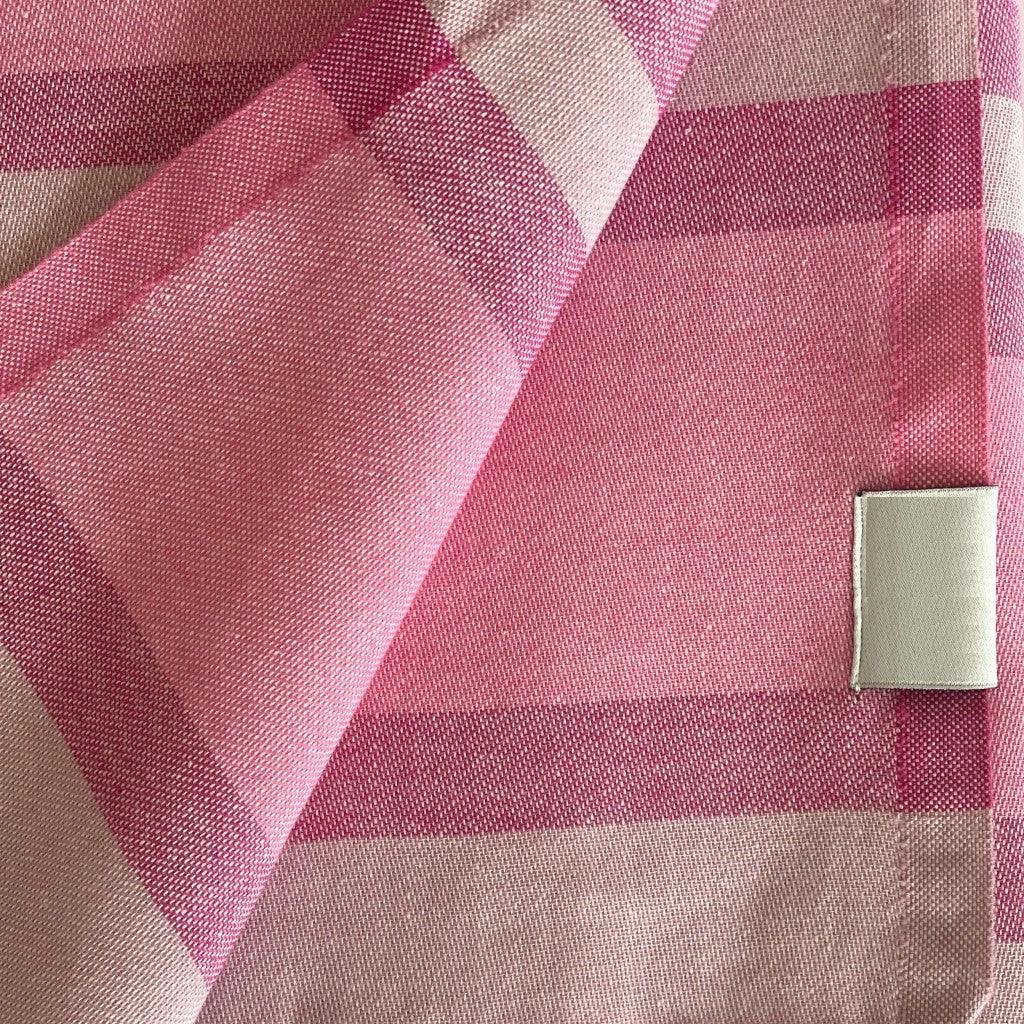 Shades of Pink Striped Design Turkish Beach Blanket - AFS