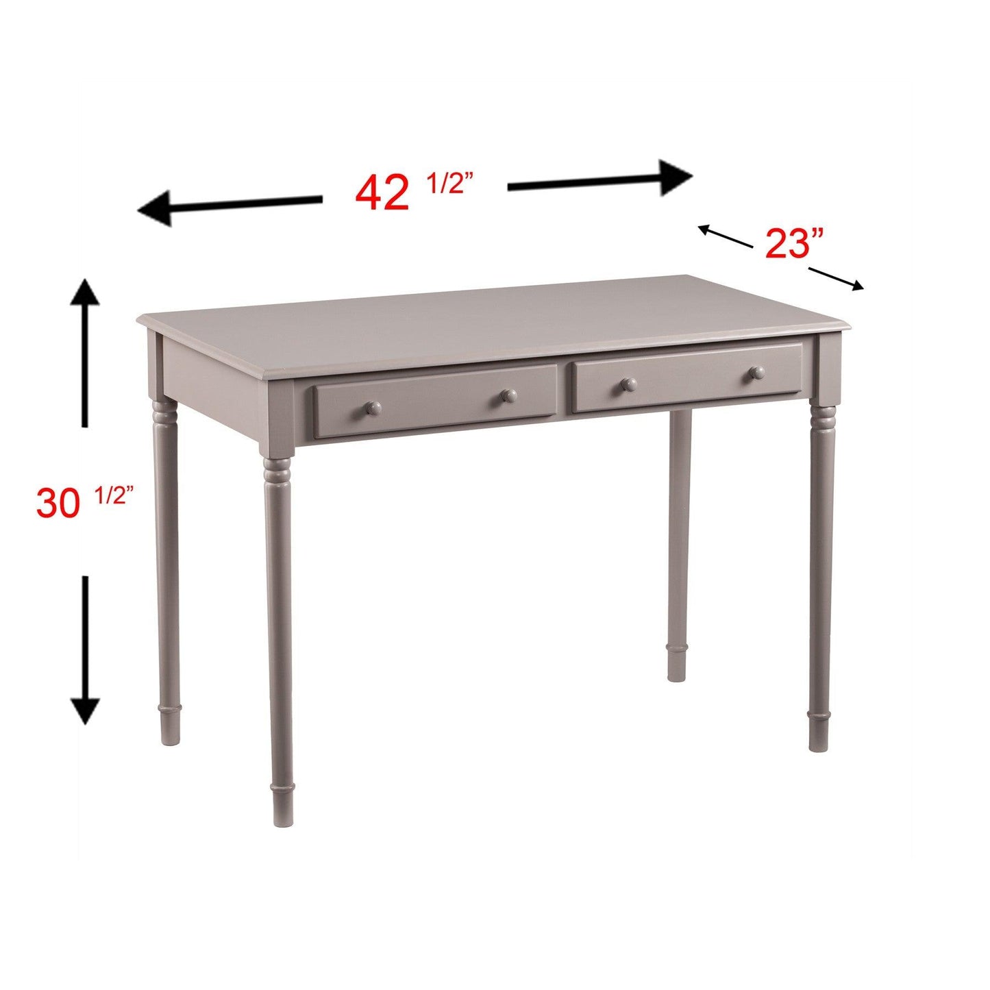 Warm Gray Writing Desk - AFS