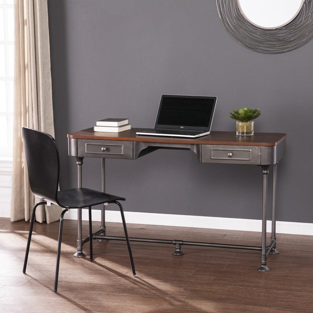 Factory Desk with Drawers - AFS