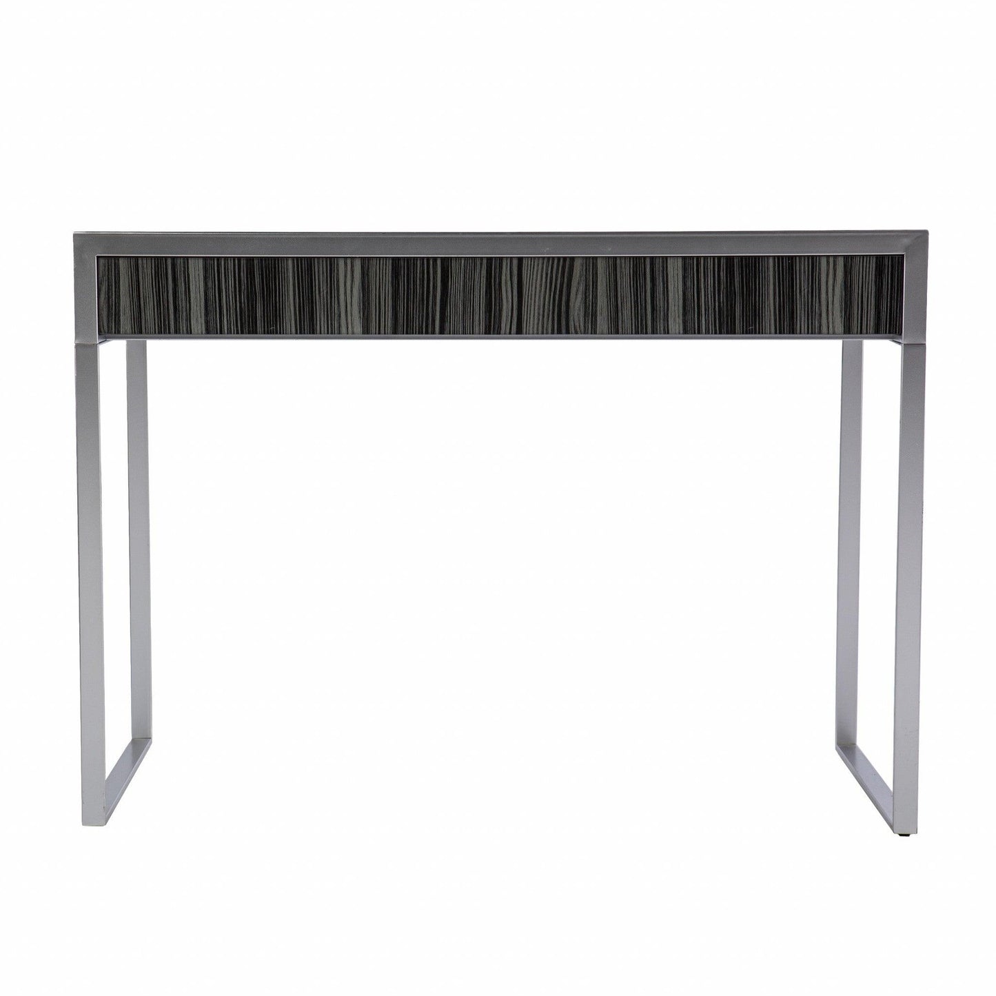 Black And Silver Writing Desk - AFS