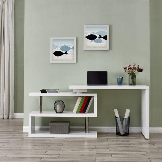 White Multifunctional Desk - AFS