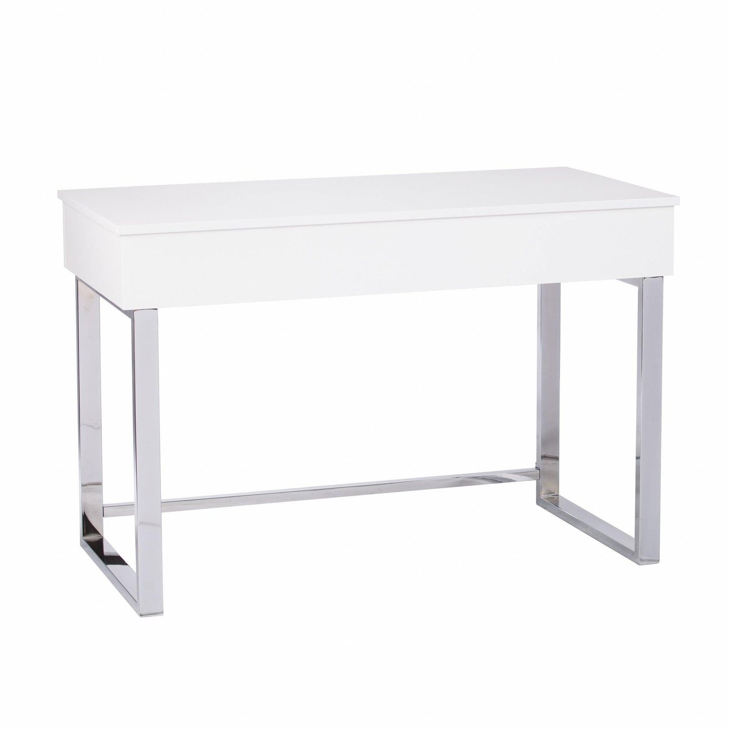 Classic White Adjustable Height Desk - AFS