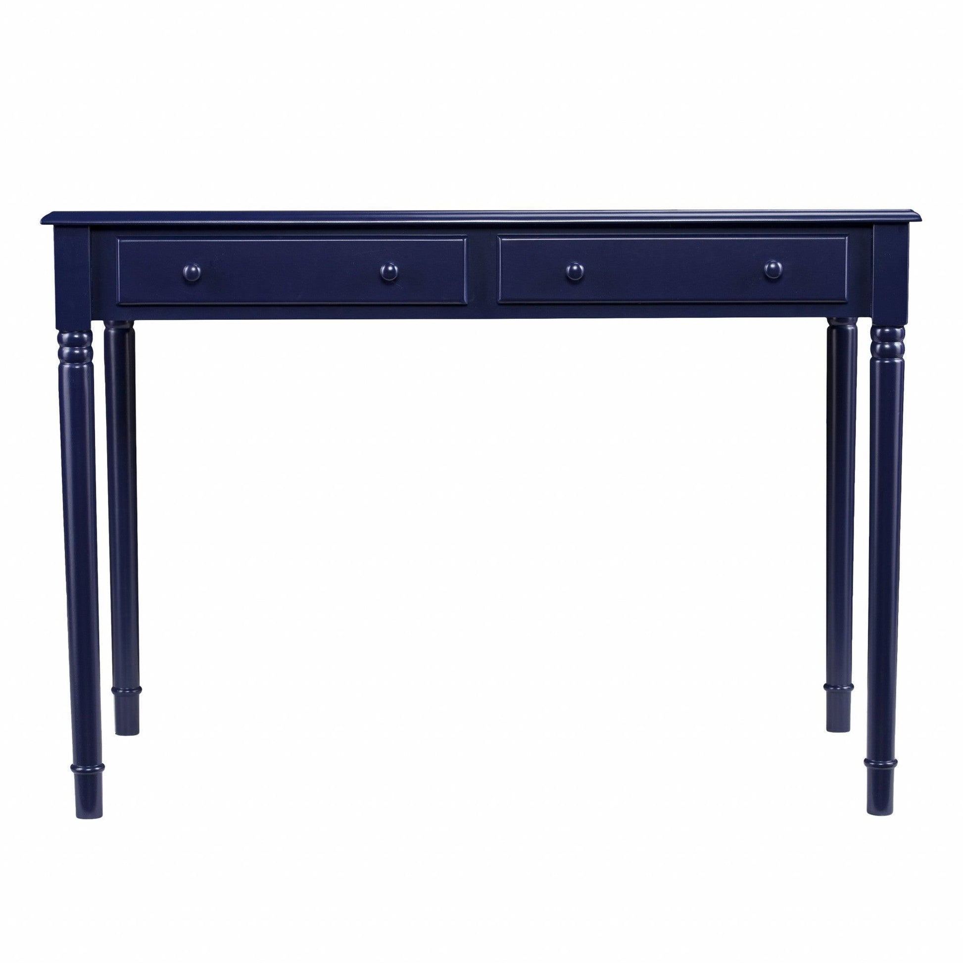 Navy Blue Writing Desk - AFS