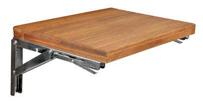 30" Premium Wall Mount Teak Shower Bench - AFS