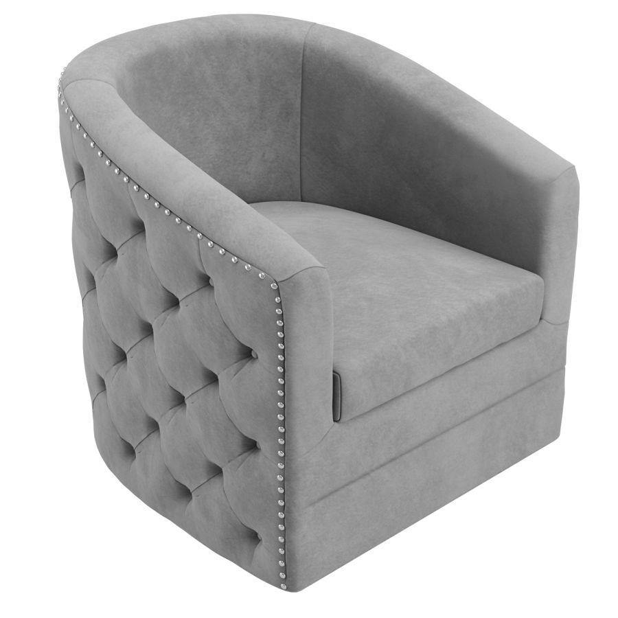 Velci Accent Chair in Grey - AFS