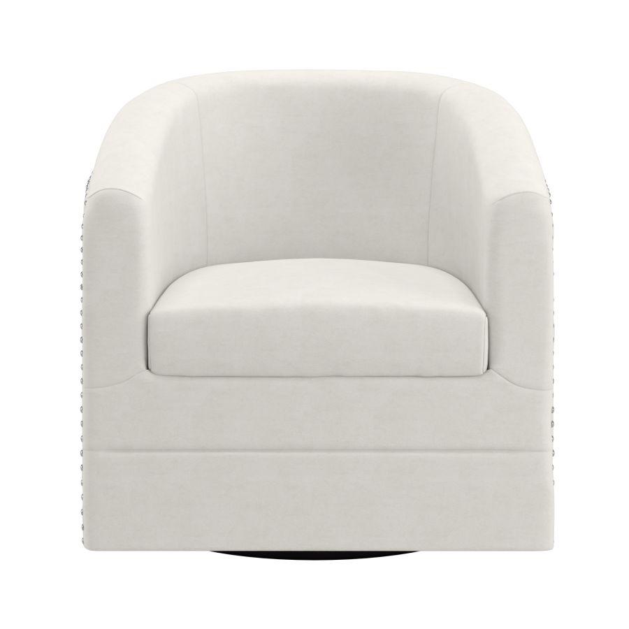 Velci Accent Chair in Ivory - AFS