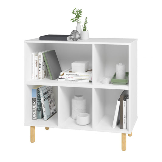 Iko White Open Cubbie Shelving Unit - AFS