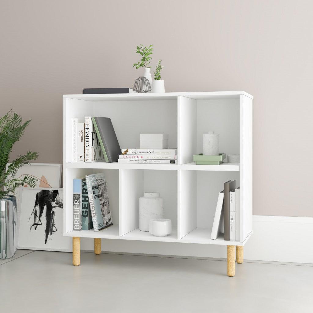 Iko White Open Cubbie Shelving Unit - AFS