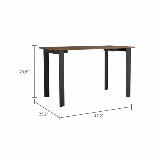 Minimalist Black Computer Table Desk - AFS