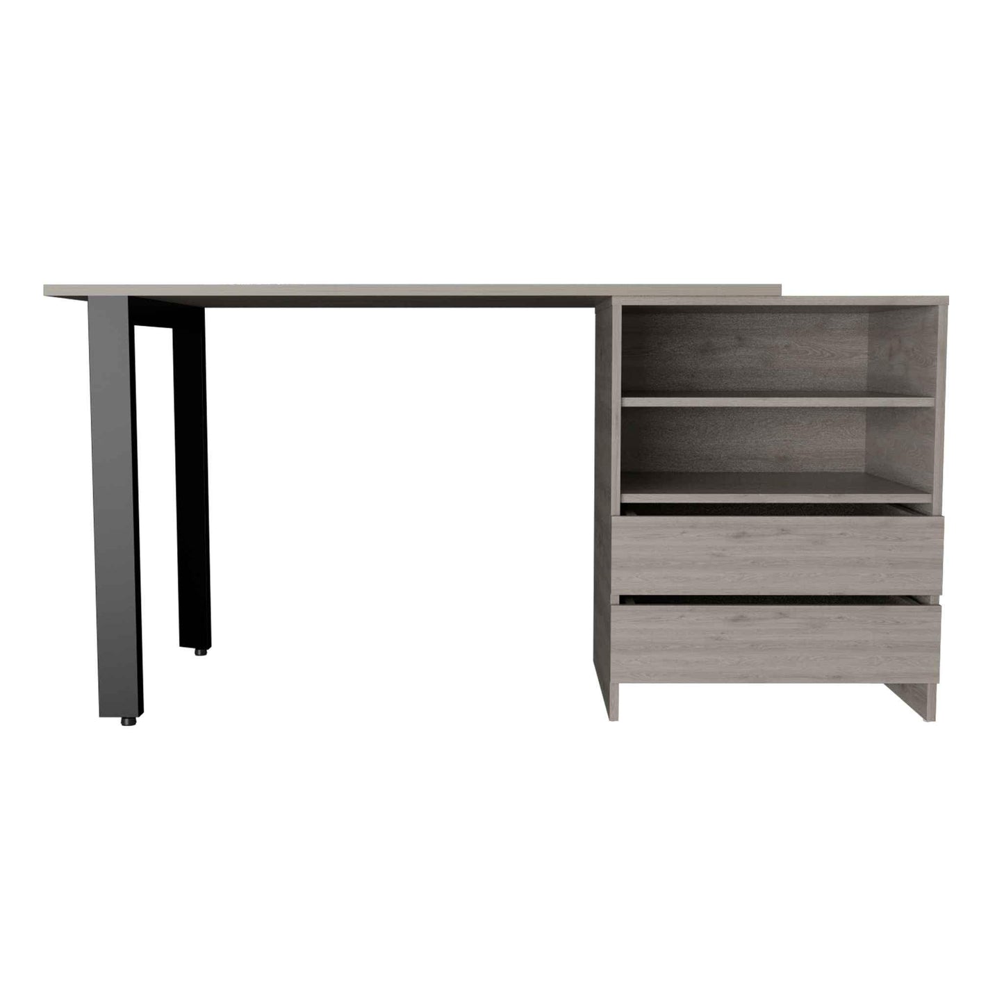 Light Gray Computer Desk - AFS