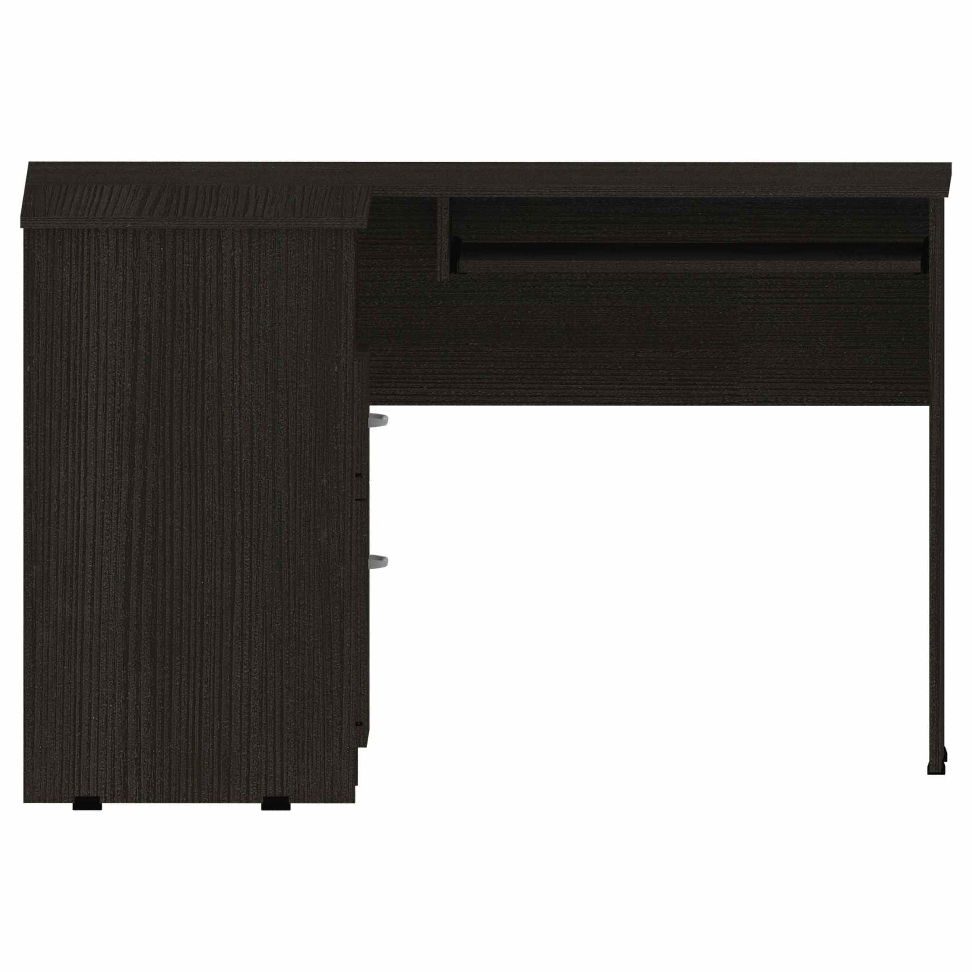 Thorpe Black L Shaped Computer Desk - AFS