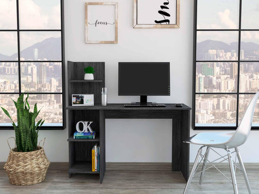 Modern Smokey Gray Computer Desk - AFS