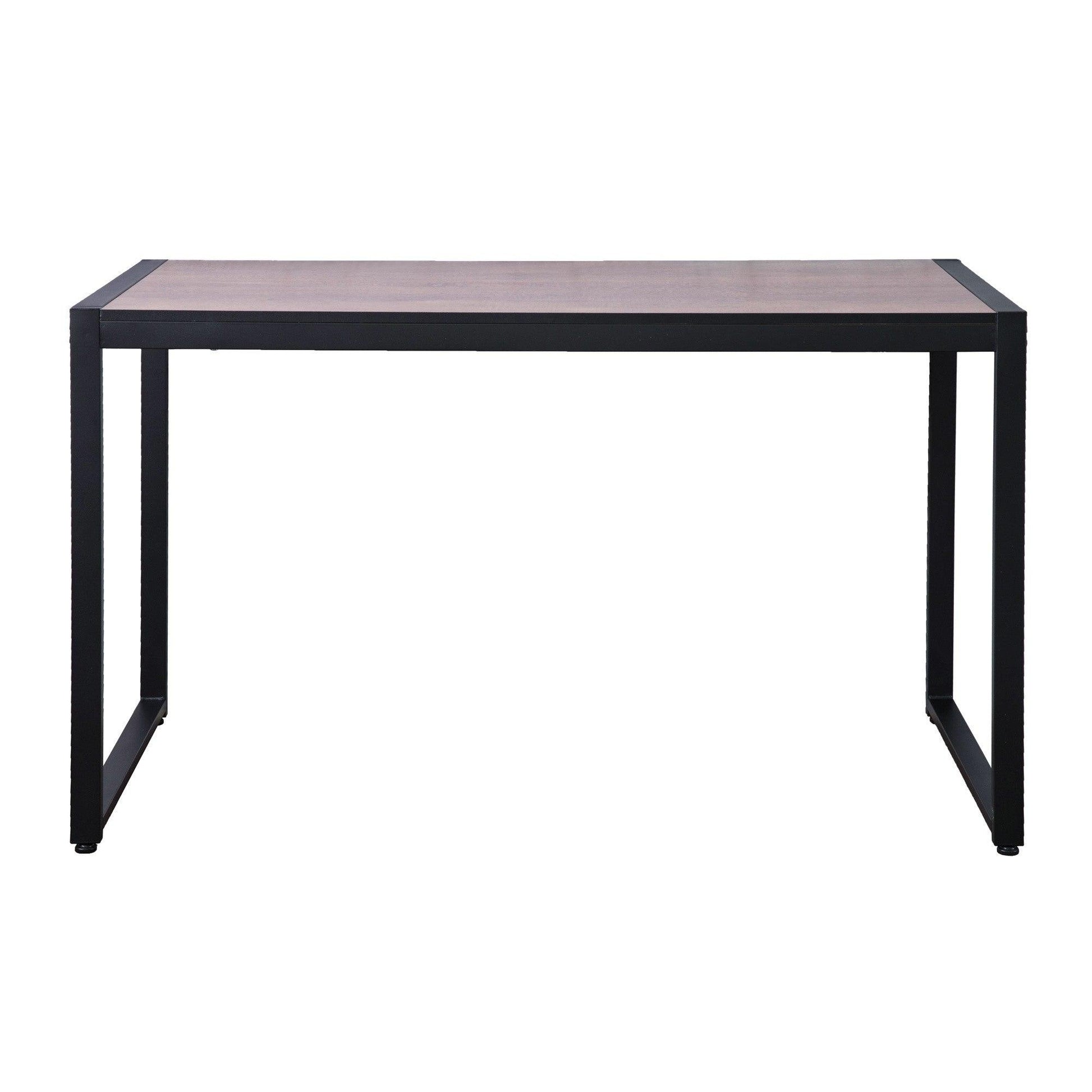 Mod Industrial Black and Walnut Finish Table Desk - AFS