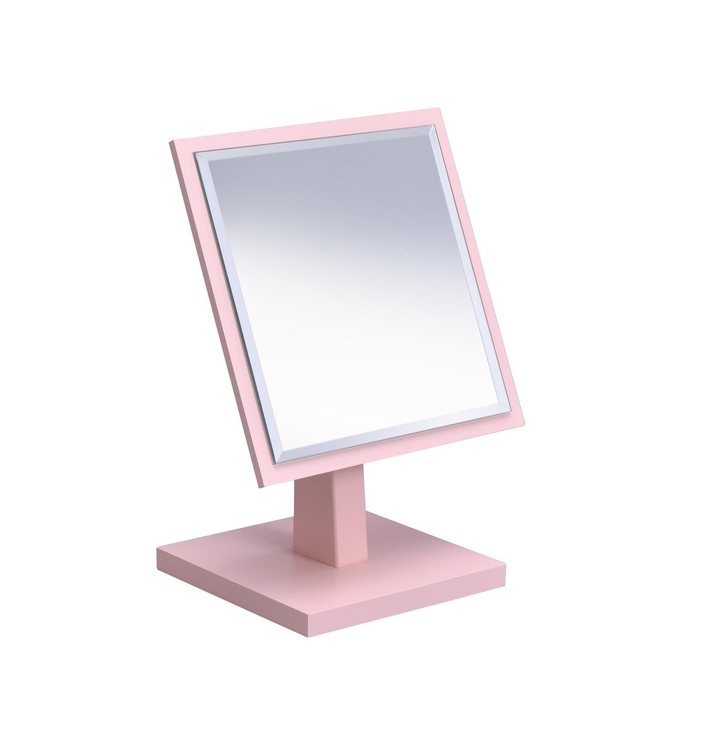 Pretty Pink Square Make Up Vanity Mirror - AFS