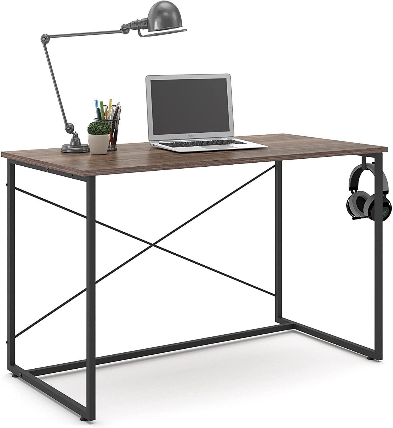 Modern Industrial Computer And Writing Table Desk - AFS