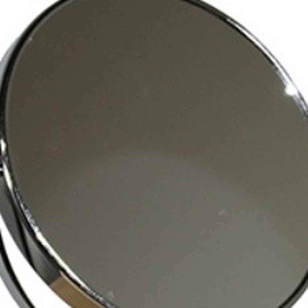 Vintage Pedestal Chrome 3X Magnification Vanity Mirror - AFS