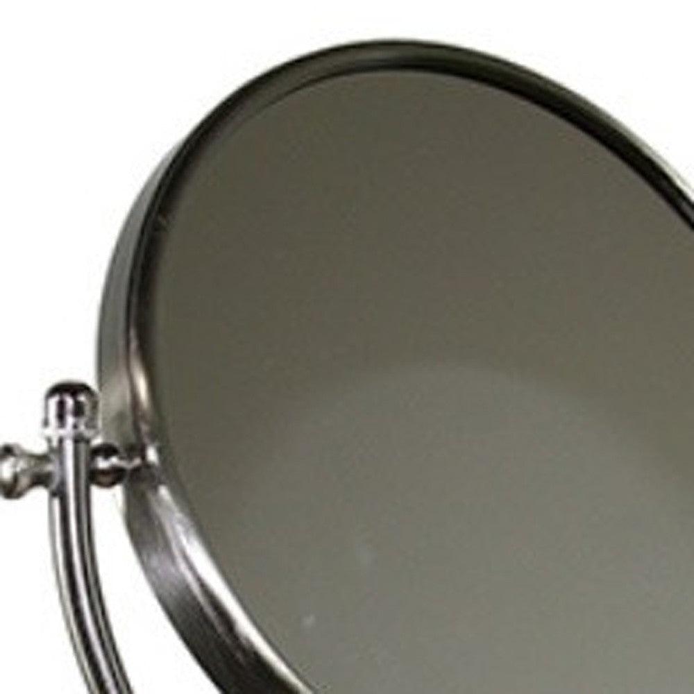 Vintage Rotating Chrome 3X Magnification Vanity Mirror - AFS