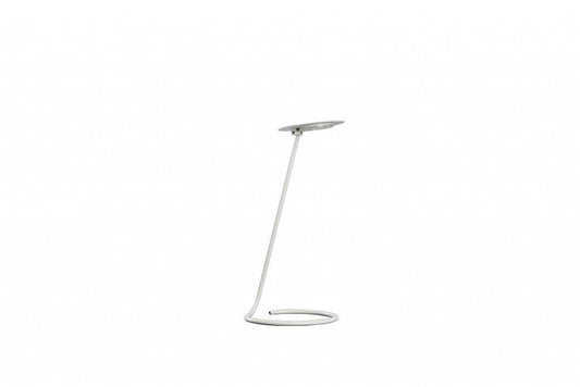 Minimalist White Metal LED Desk Lamp - AFS