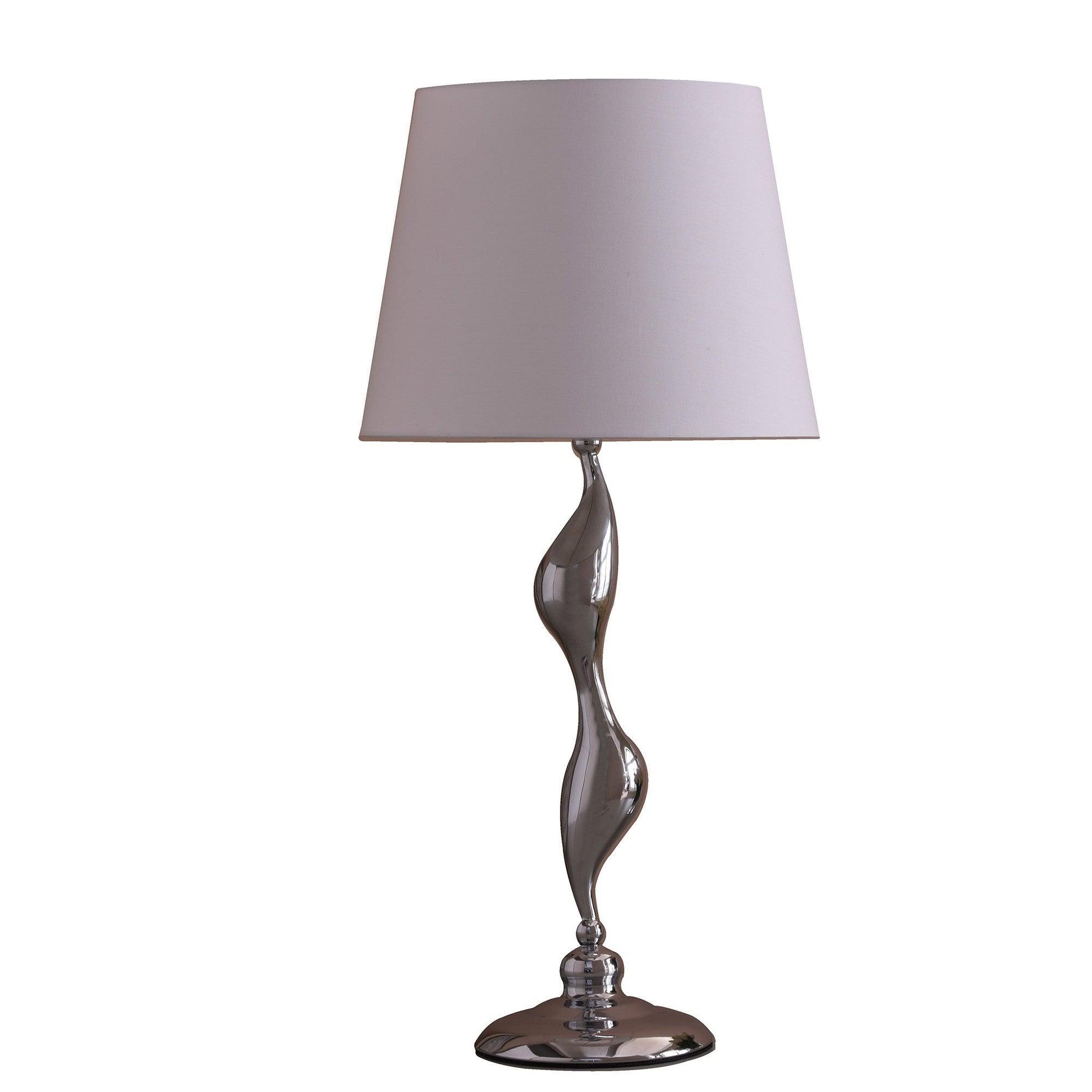 24? Modern Silver Silhouette Figurine Table Lamp - AFS