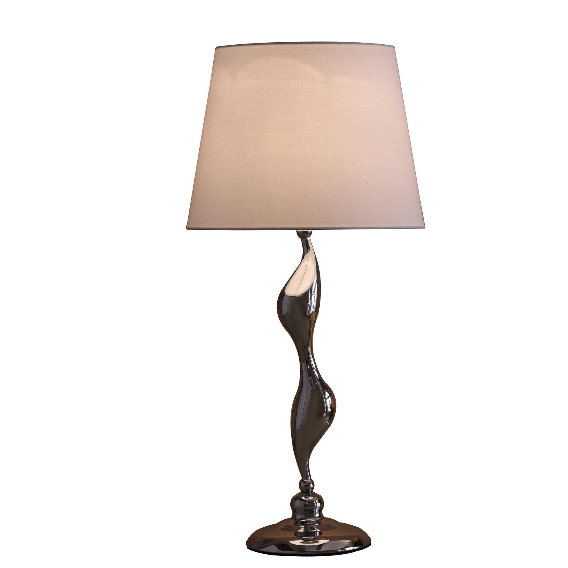 24? Modern Silver Silhouette Figurine Table Lamp - AFS
