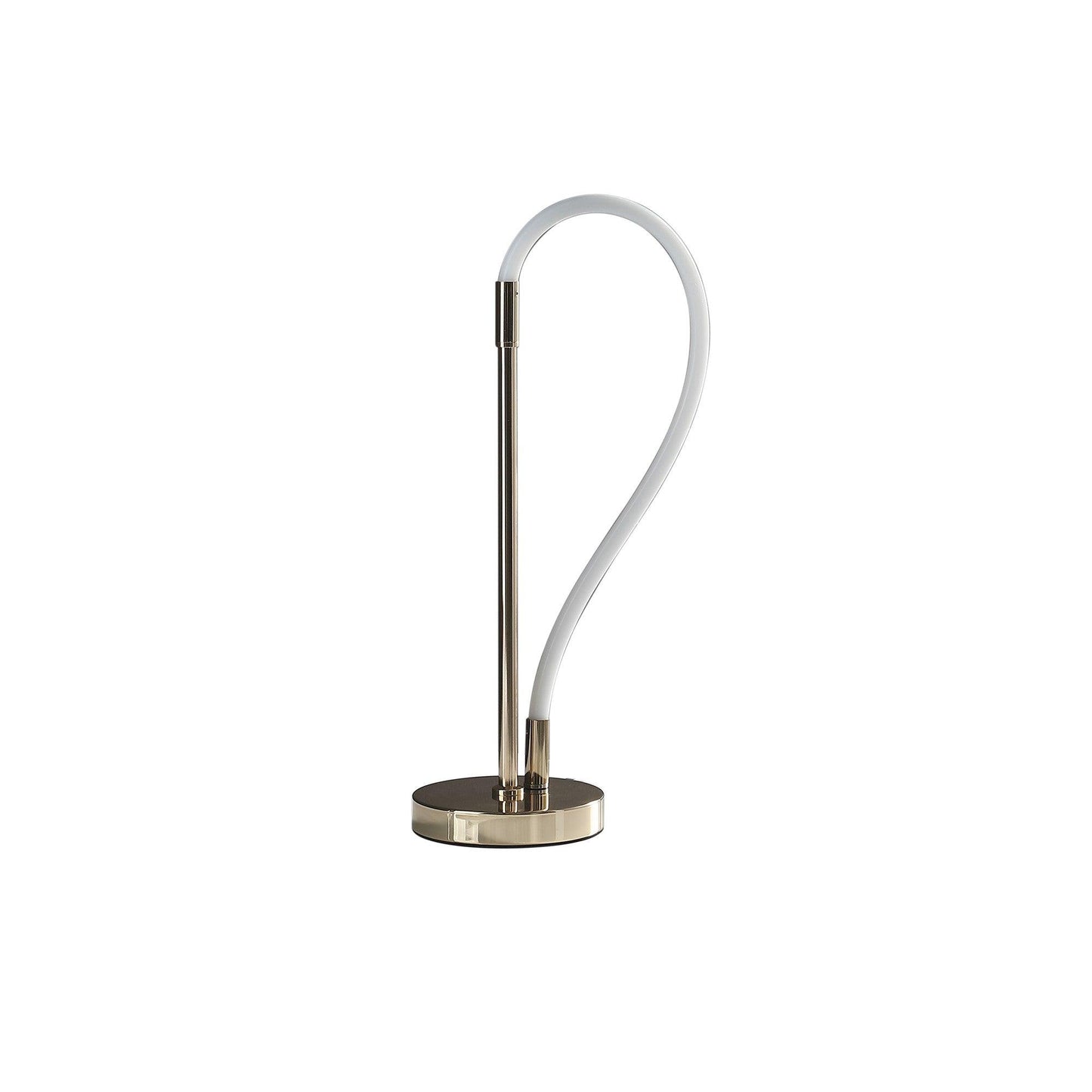 21? Modern Rose Gold LED Elastic Tube Desk Lamp - AFS