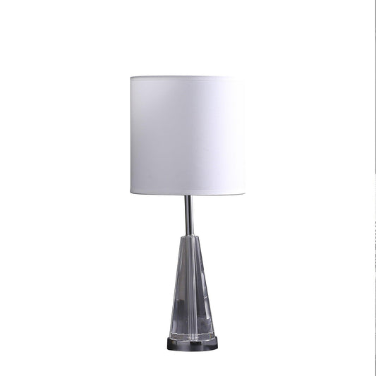 22? Contemporary Crystal Cone Table or Desk Lamp - AFS