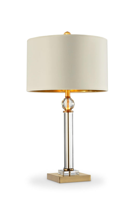 Gold Crystal Accent Desk Lamp - AFS