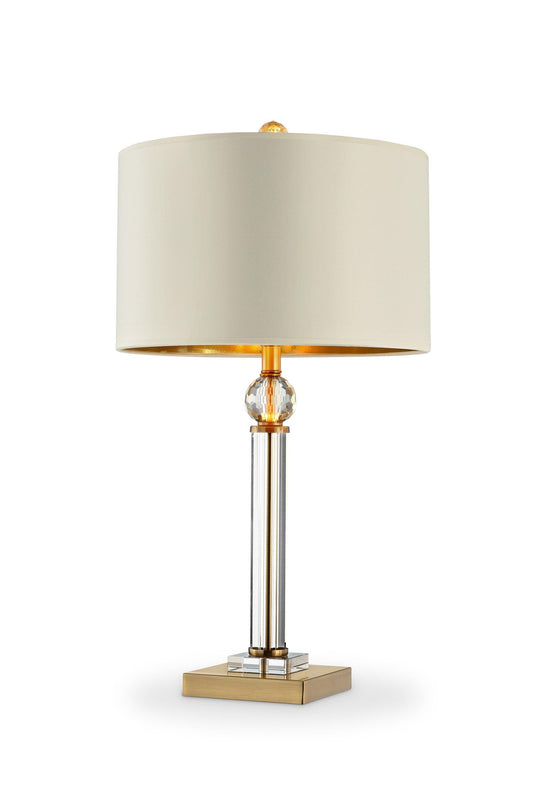 Gold Crystal Accent Desk Lamp - AFS