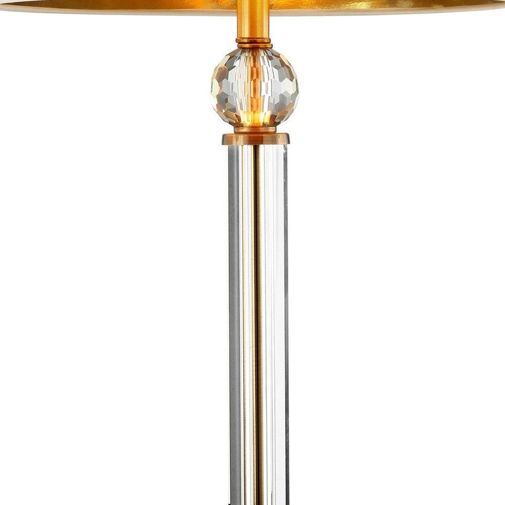 Gold Crystal Accent Desk Lamp - AFS