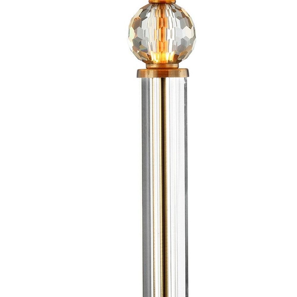 Gold Crystal Accent Desk Lamp - AFS