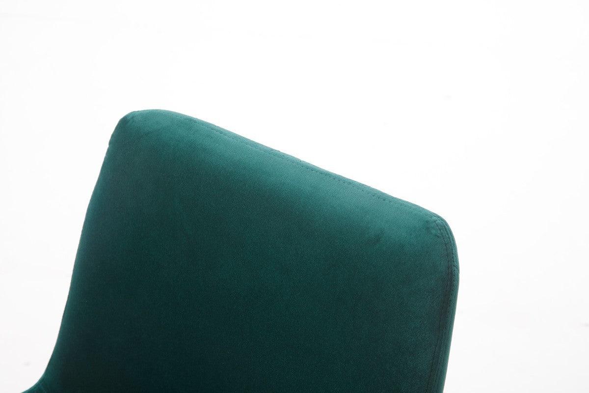 Green Velvet Gold Dining Chair - AFS