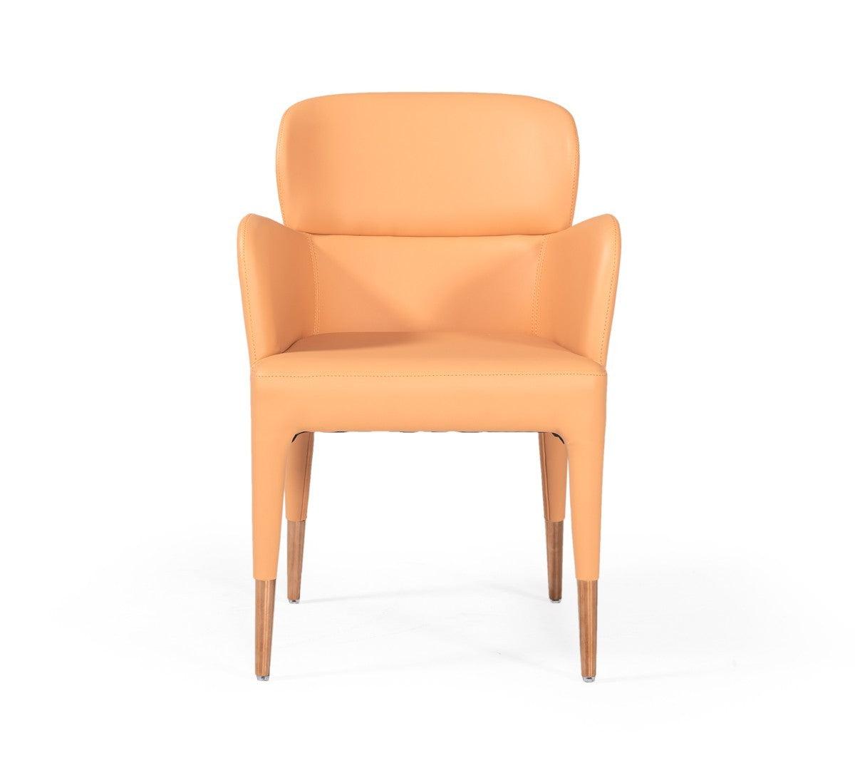 Peach Rosegold Dining Chair - AFS