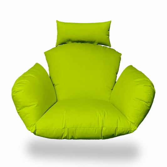 Primo Neon Green Indoor Outdoor Replacement Cushion for Egg Chair - AFS
