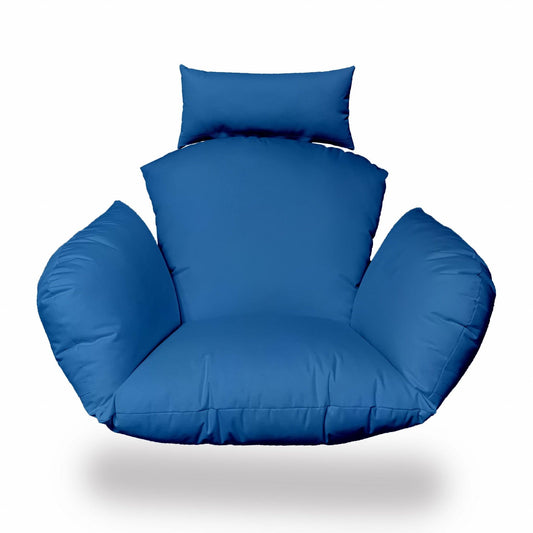 Primo Ocean Blue Indoor Outdoor Replacement Cushion for Egg Chair - AFS