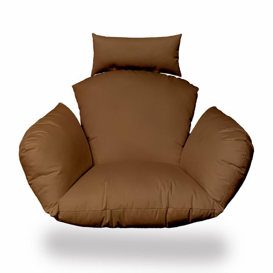 Primo Brown Indoor Outdoor Replacement Cushion for Egg Chair - AFS