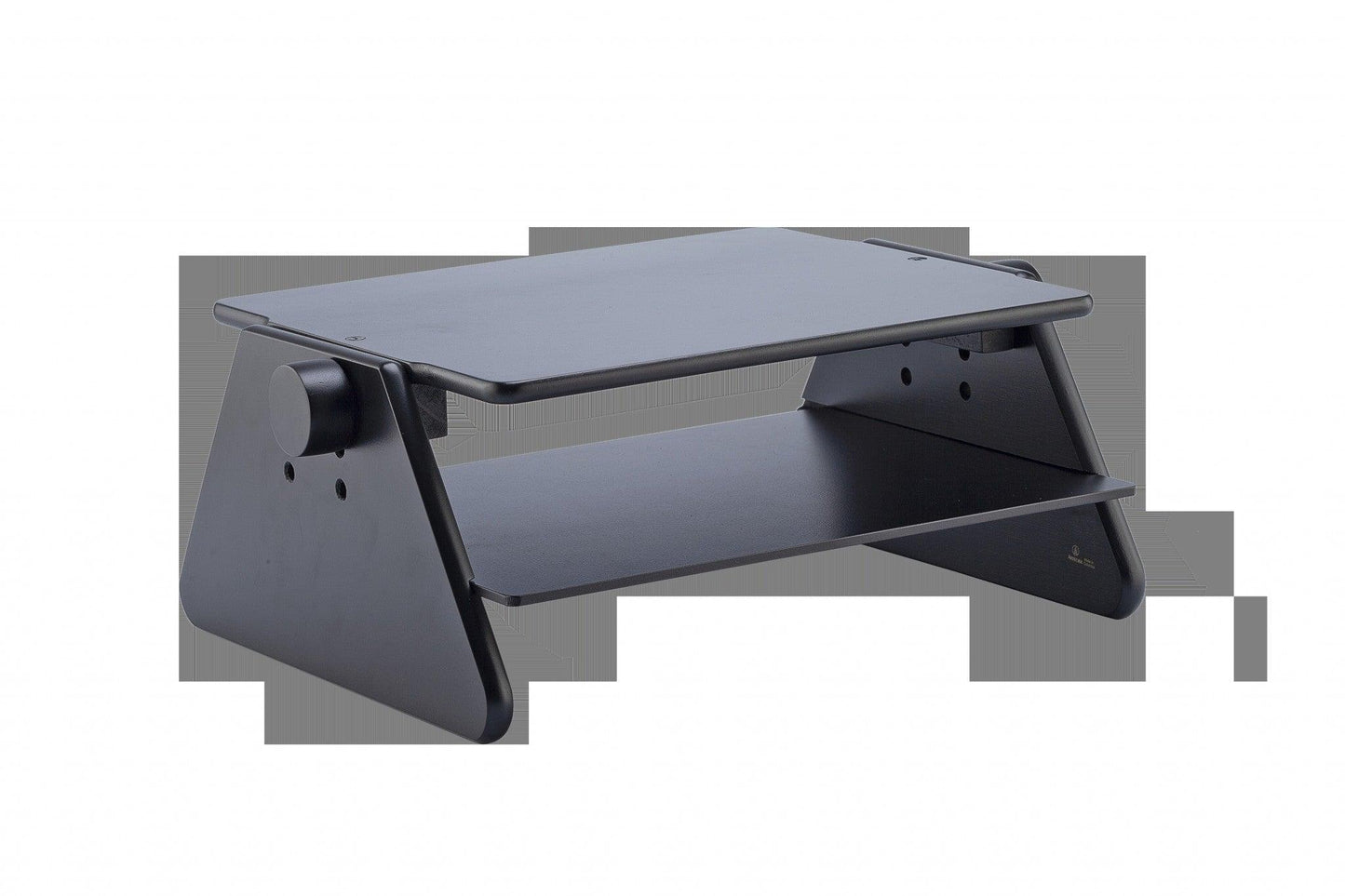 Modern Black Adjustable Three Level Ergonomic Monitor Stand - AFS