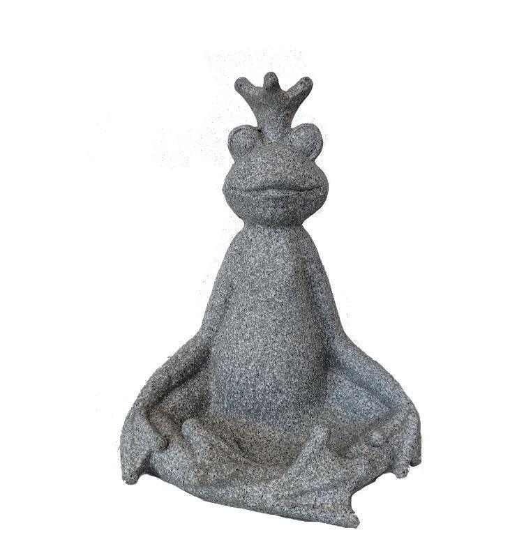 18" Zen Princess Frog Indoor Outdoor Statue - AFS