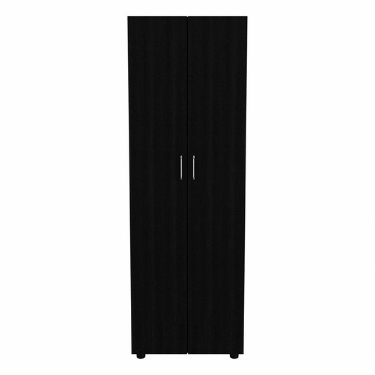 71" Black Tall Two Door Closet - AFS