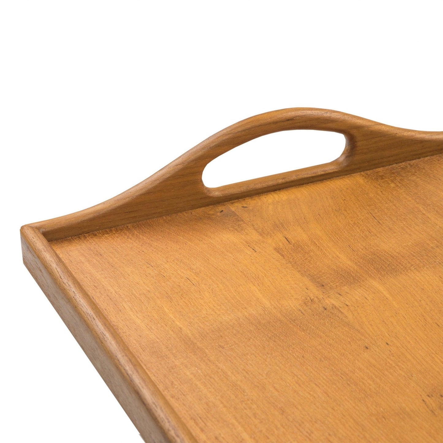 Designer Solid Teak 19" Serving Tray - AFS