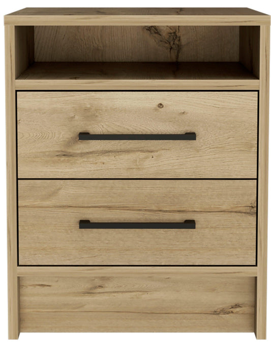 Sophisticated and Stylish Light Grey Nightstand - AFS