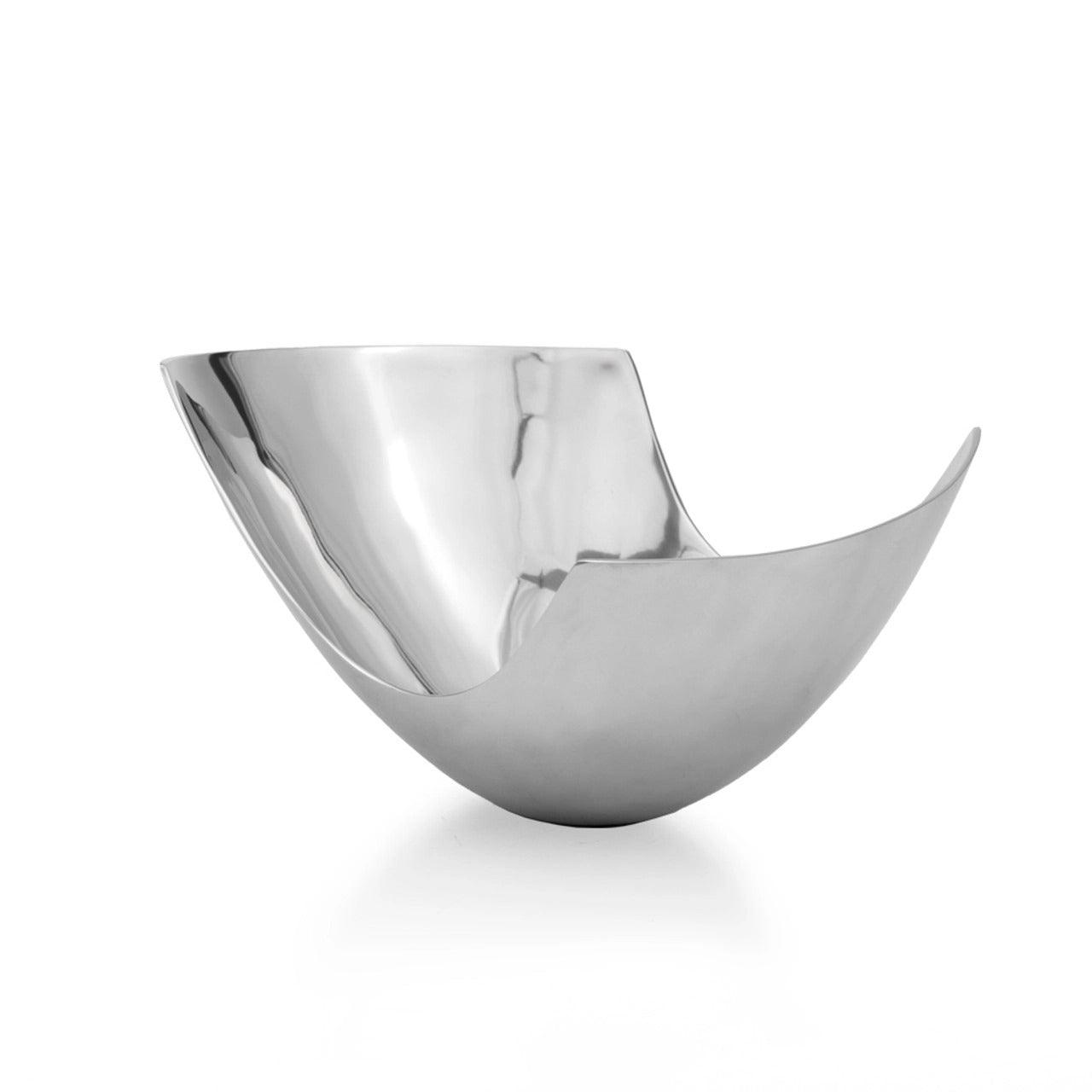 12" Mod Aluminum Scoop Centerpiece Bowl - AFS