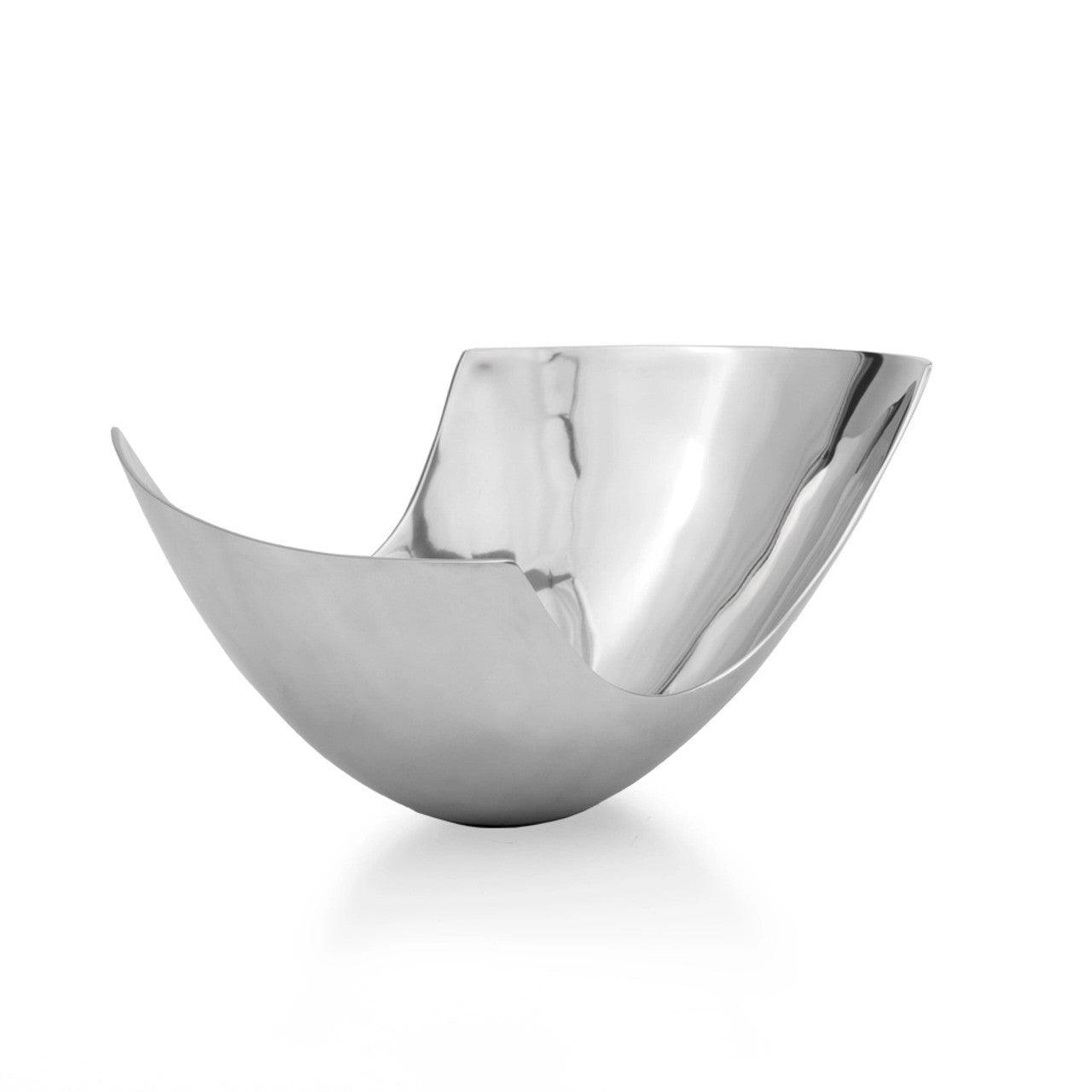 12" Mod Aluminum Scoop Centerpiece Bowl - AFS