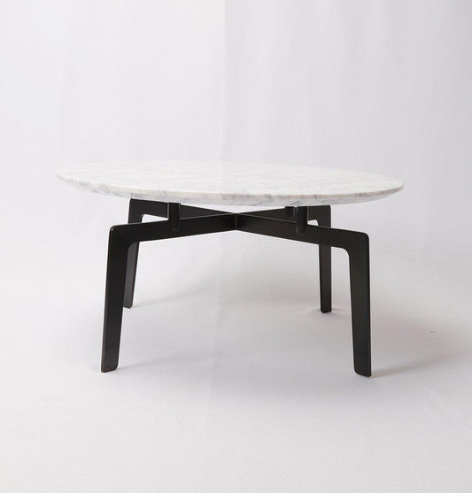 Asar Coffee Table - Carrara Marble Top