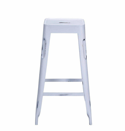 Bastille Bar Stool White - Iron