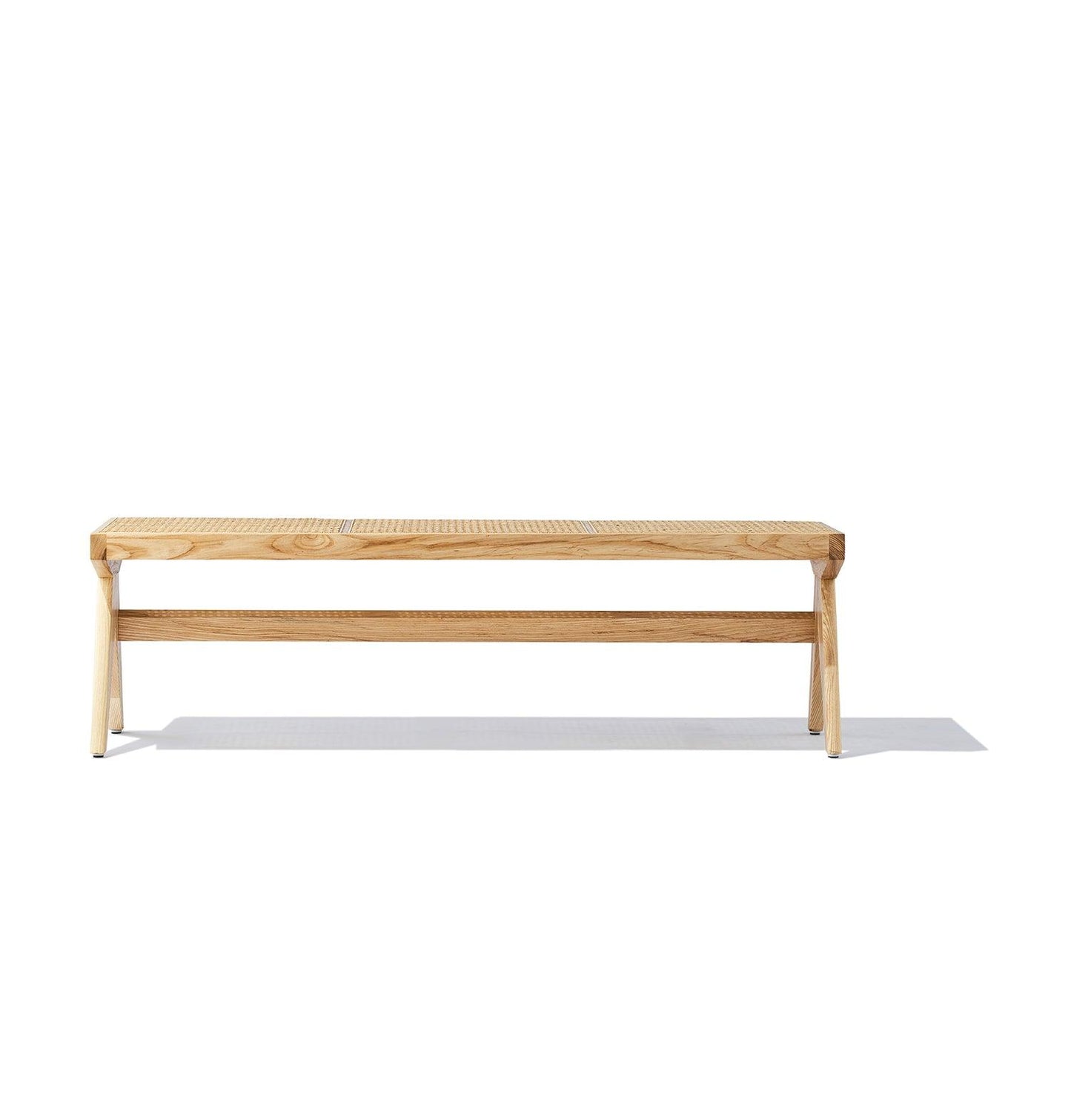 CÃ©lia Bench - Ash & Natural Rattan