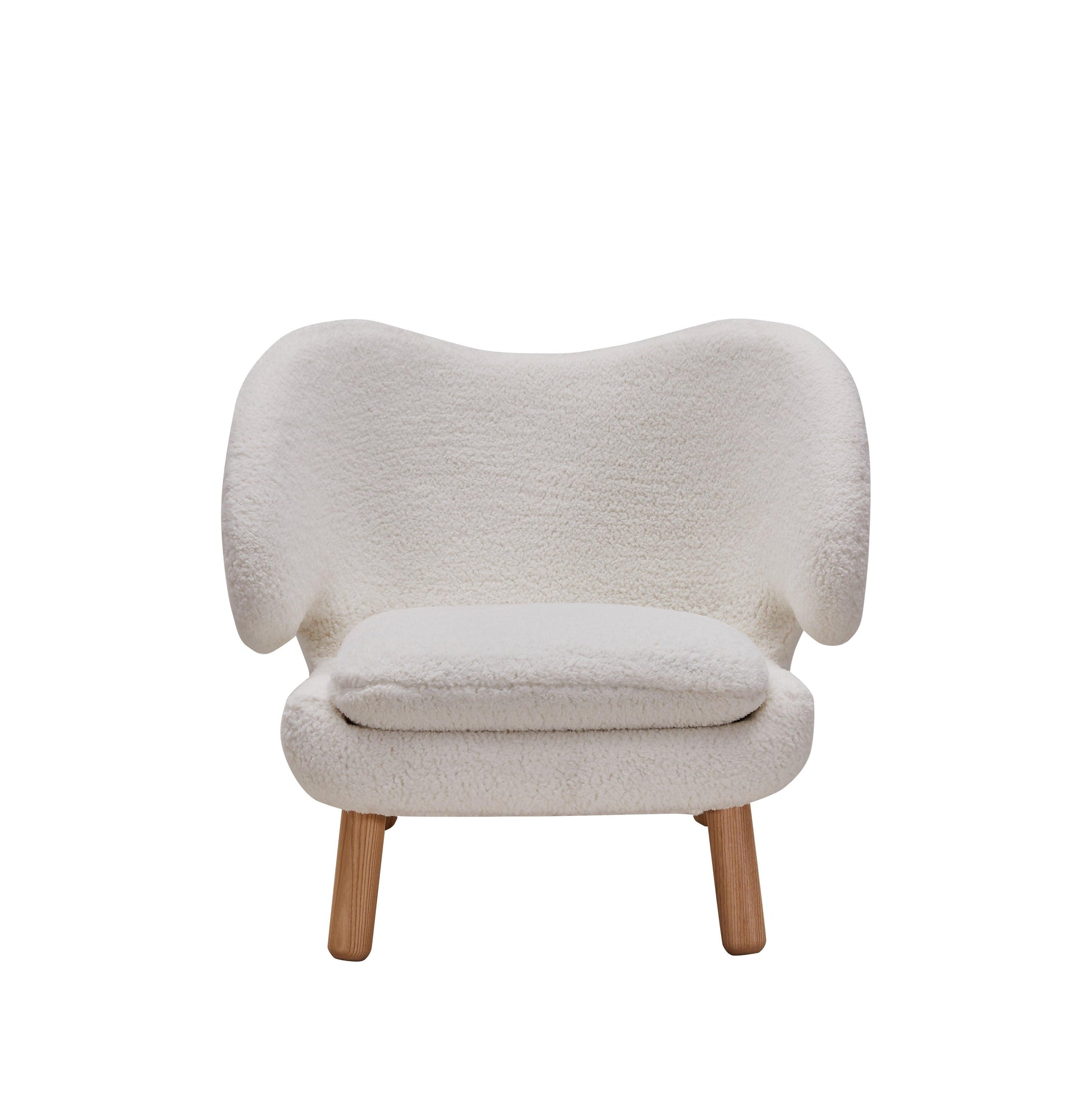 Zoey Accent Chair - White Sherpa - GFURN