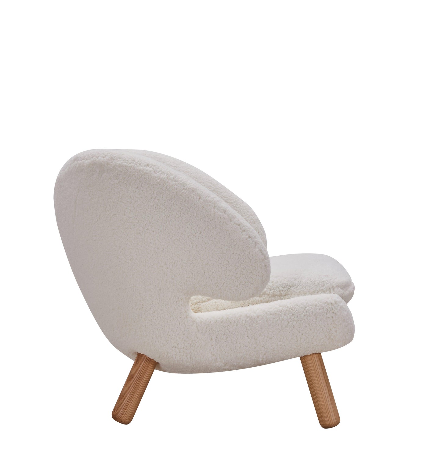 Zoey Accent Chair - White Sherpa - GFURN