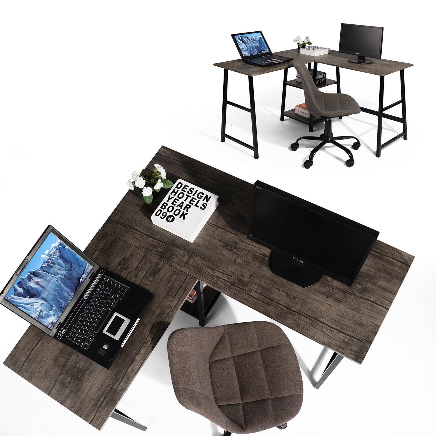 Computer Desk BLACK