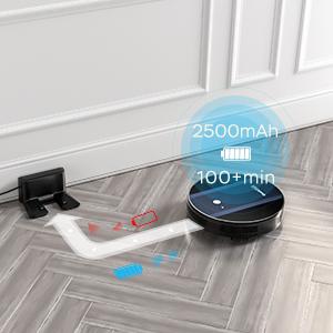 Geek Smart Robot Vacuum Cleaner G6 Plus,1800Pa Strong Suction, Automatic Self-Charging, App Control